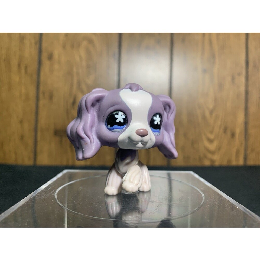 COCKER SPANIEL #672 - Authentic Littlest Pet Shop - Hasbro LPS Dog